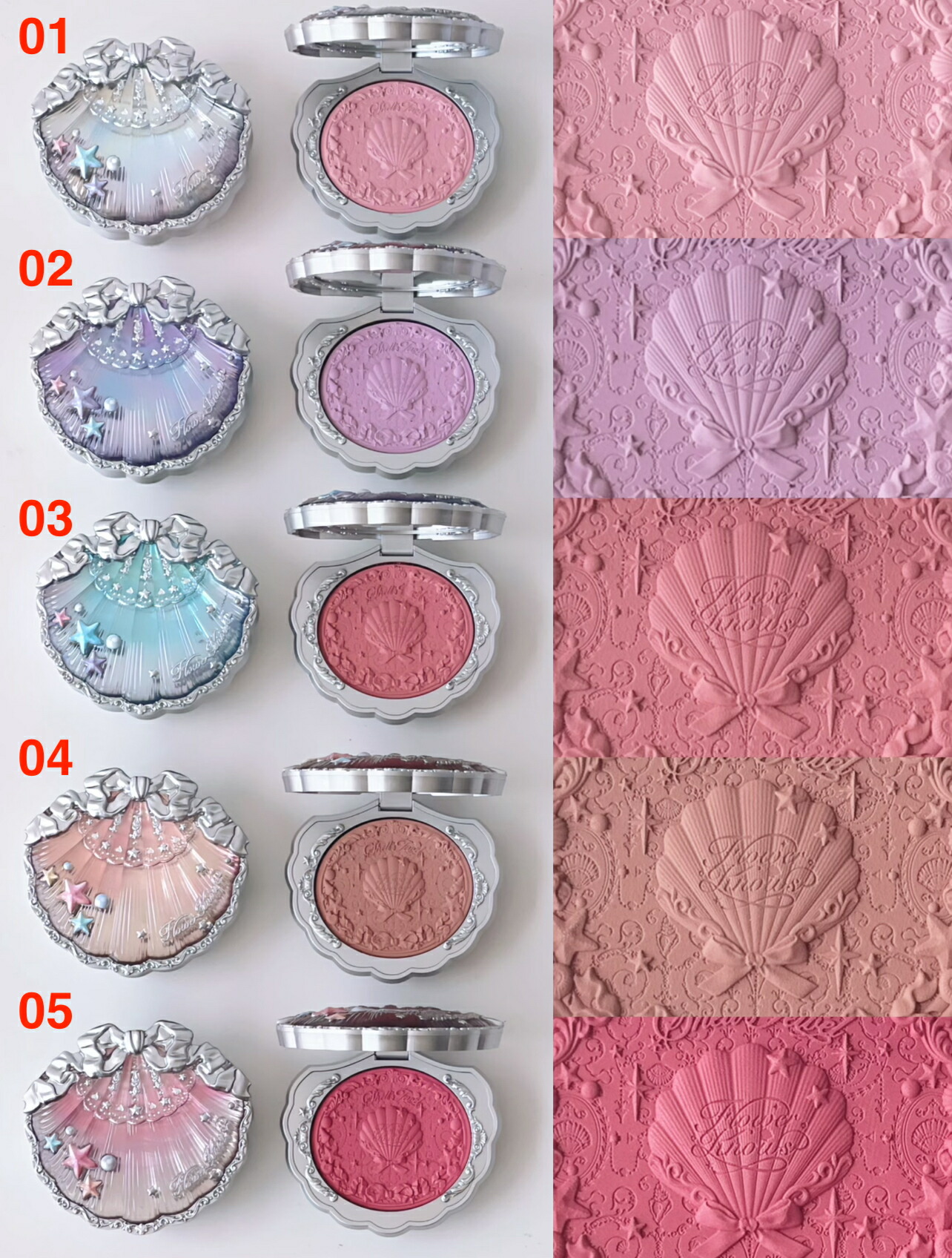 楽天市場】正規品 新作 FlowerKnows フラワーノーズ シェルズジュエル