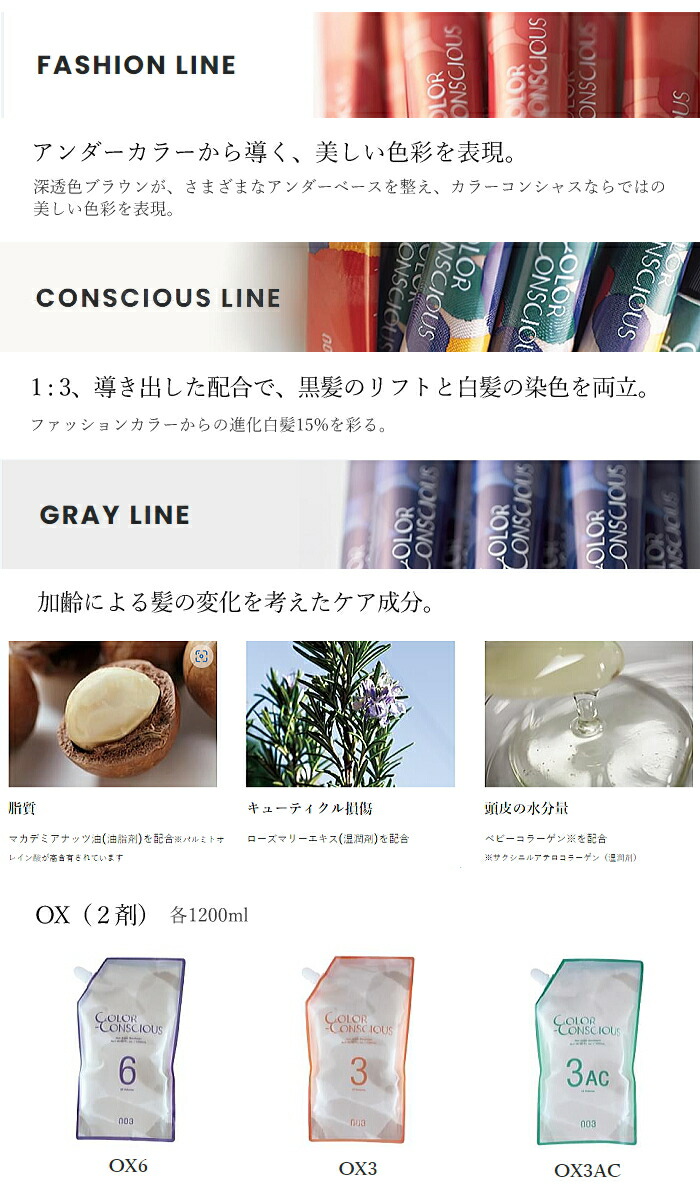 楽天市場】ナンバースリー カラーコンシャス ファッションライン