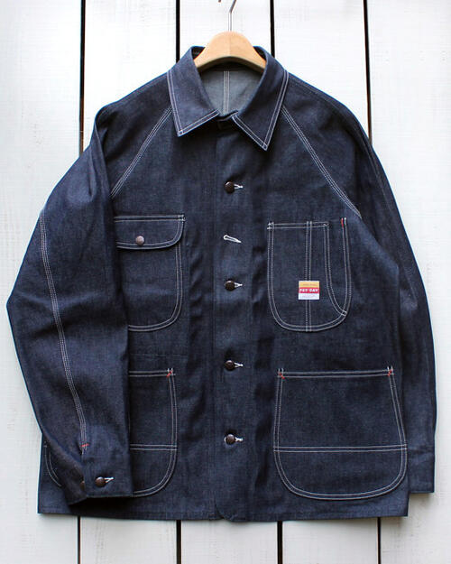楽天市場】PAY DAY 50s Coverall / work jacket vintage Indigo Rigid
