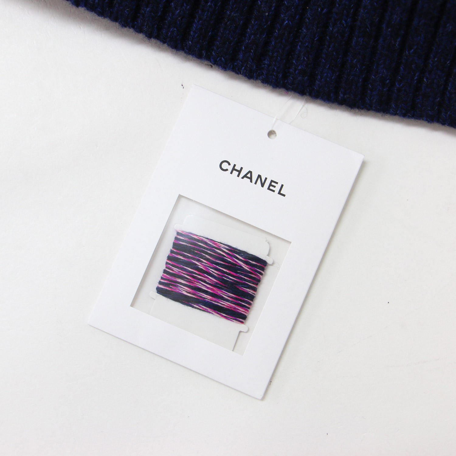 楽天市場】CHANEL シャネル ニット カシミヤ ネイビー ピンク 36(S