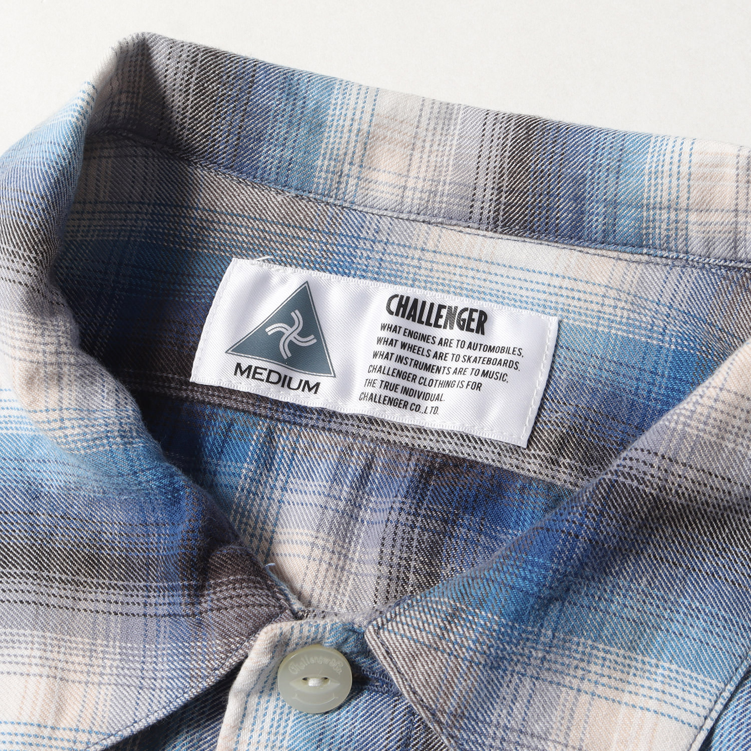 楽天市場】CHALLENGER チャレンジャー シャツ ロゴ 刺繍 オンブレ