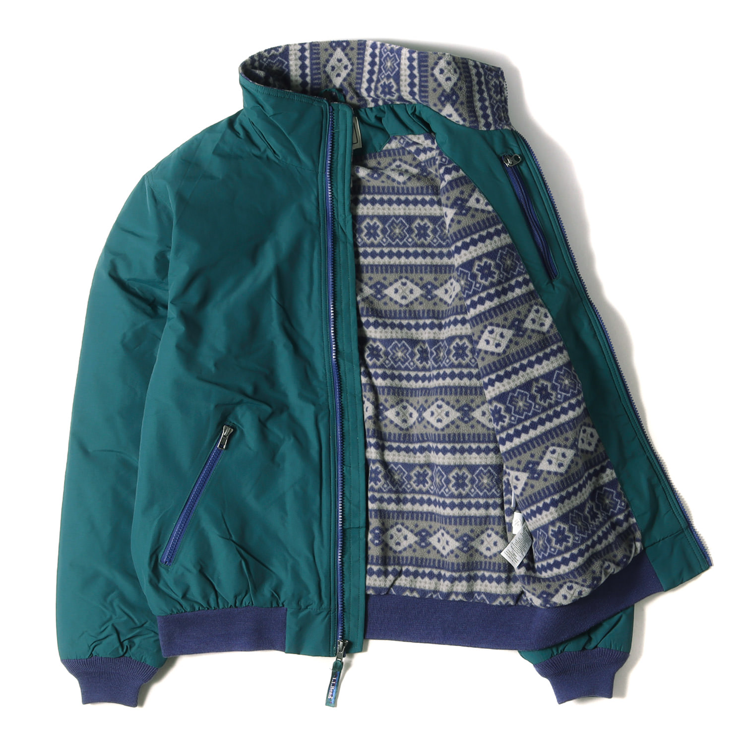 楽天市場】L.L.Bean エルエルビーン ジャケット 裏地 総柄フリース