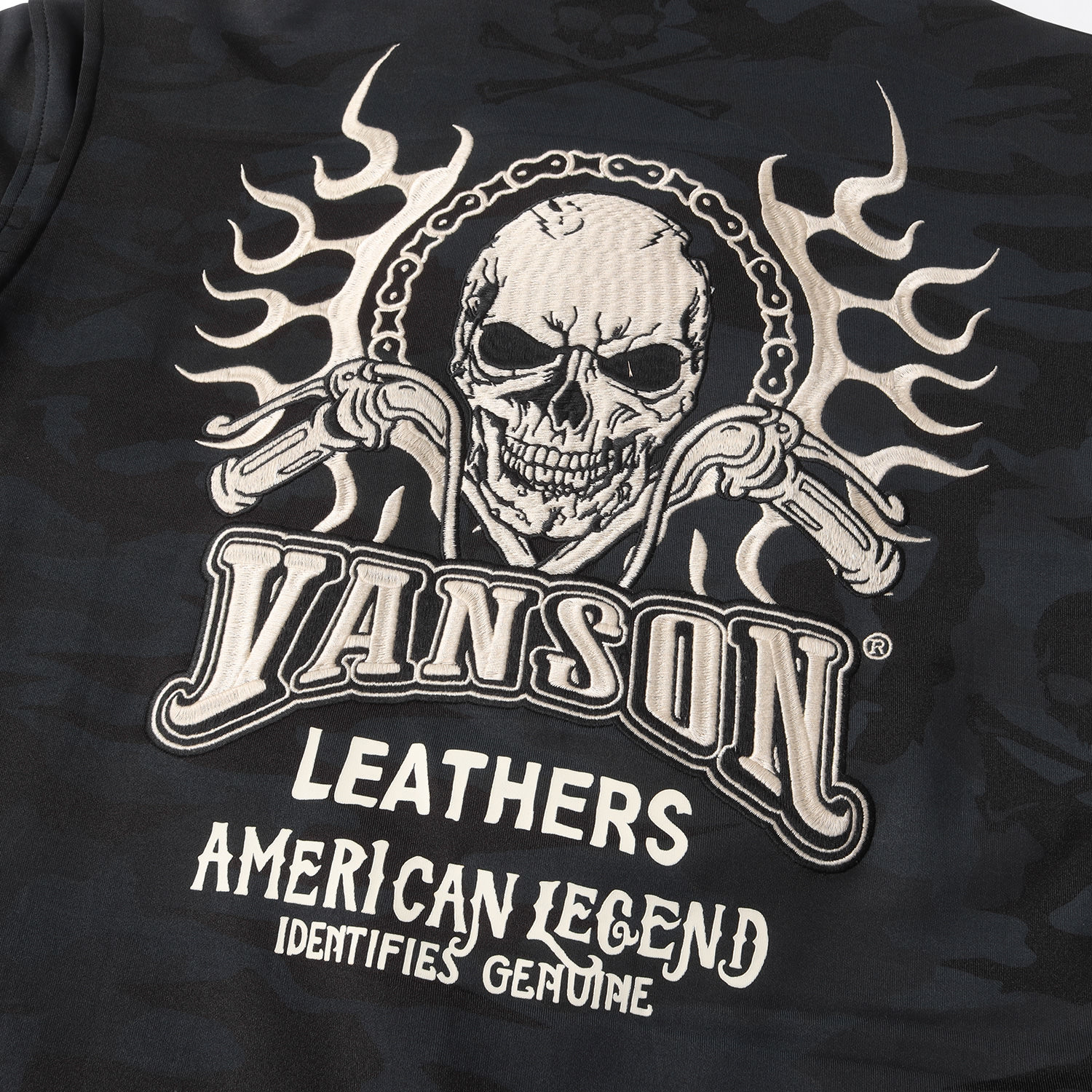 楽天市場】VANSON バンソン ジャケット サイズ:XL スカル刺繍
