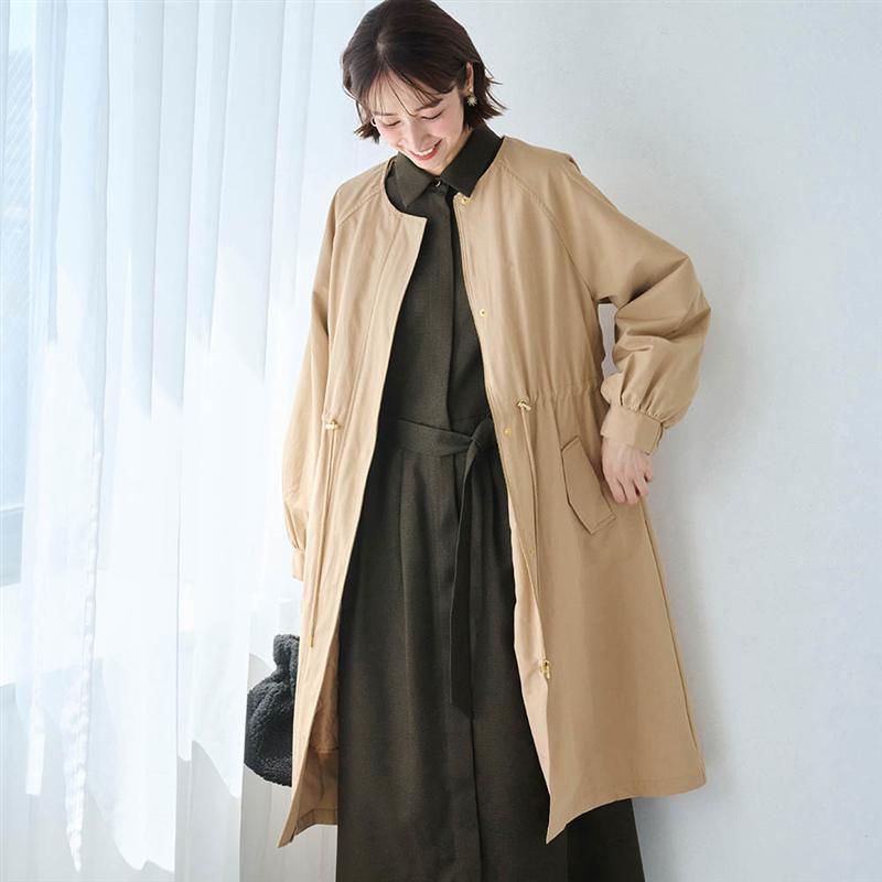 楽天市場】【ベルメゾン】 中わたライナー付きモッズコート【撥水加工