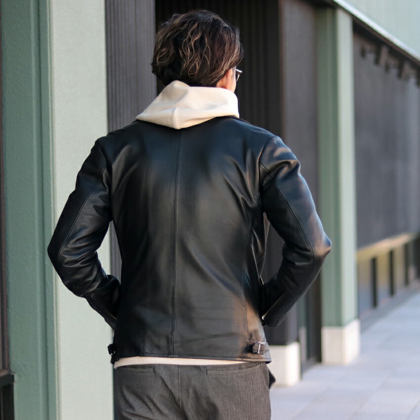 楽天市場】Benshuna オリジナル レザージャケット TYPE: ダブル