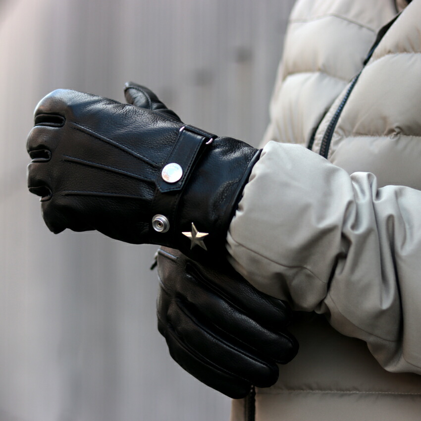 楽天市場】Schott ショット ワンスター 本革 レザーグローブ 782