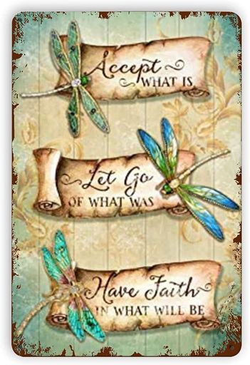 楽天市場】XUDEQINLWレトロな看板趣味复古蜻蜓20cmx30cmアメリカン雑貨