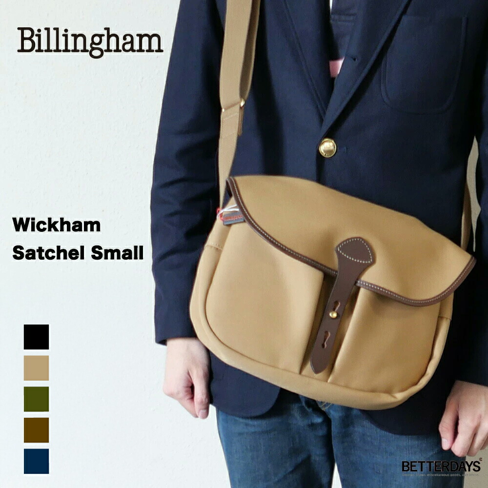楽天市場】ショルダーバッグ ビリンガム Billingham Wickham Satchel
