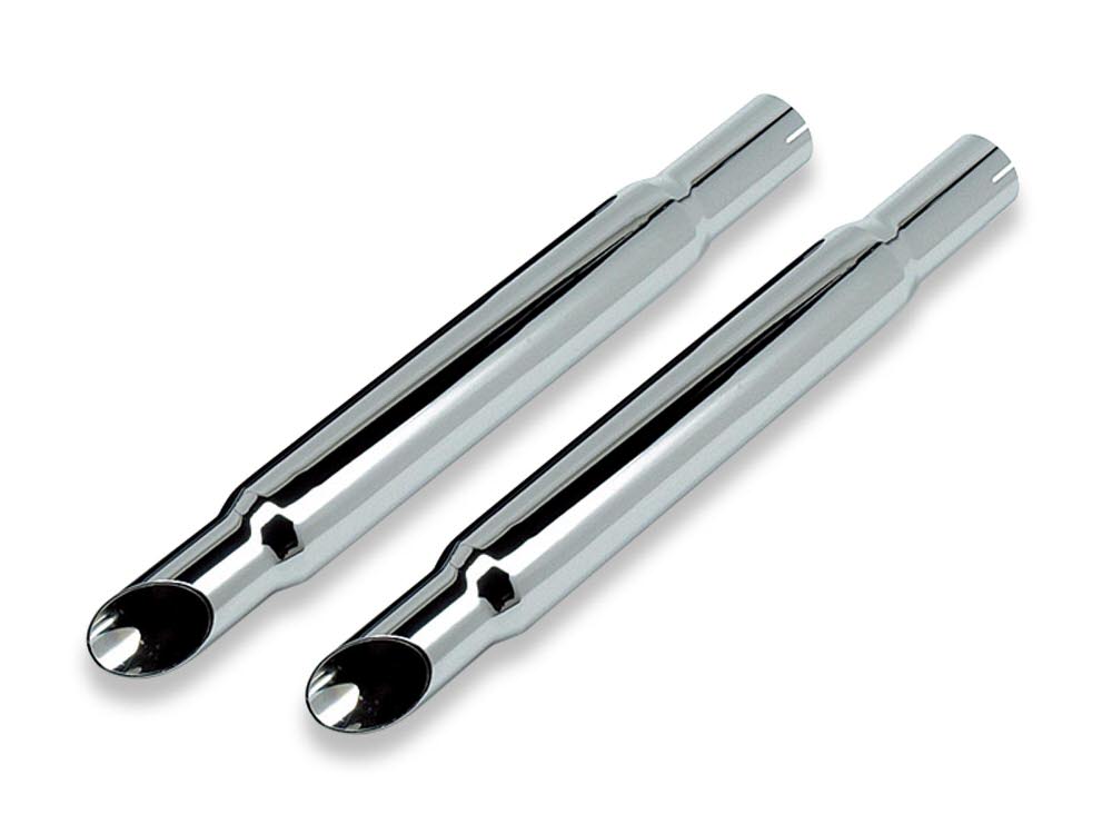 楽天市場】ブラス ナロースラッシュ スリップオンマフラー クローム