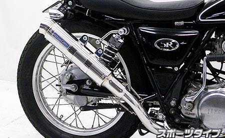 楽天市場】SR400（EBL-RH03J）インジェクション バンガードマフラー