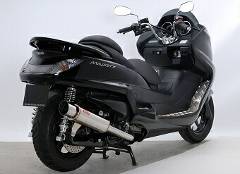 楽天市場】グランドマジェスティ250 SG15J マフラー ROSSO ライネス