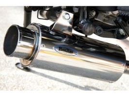 楽天市場】TW225 マフラー 100φ砲弾マフラー タイプ2 801-001-01