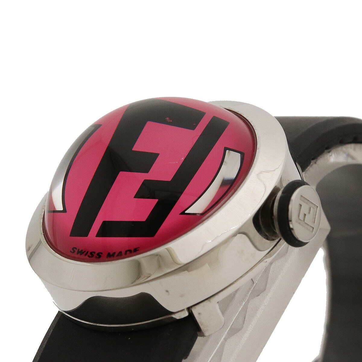 楽天市場】FENDI フェンディ ブースラ ピンク文字盤 SS ラバー