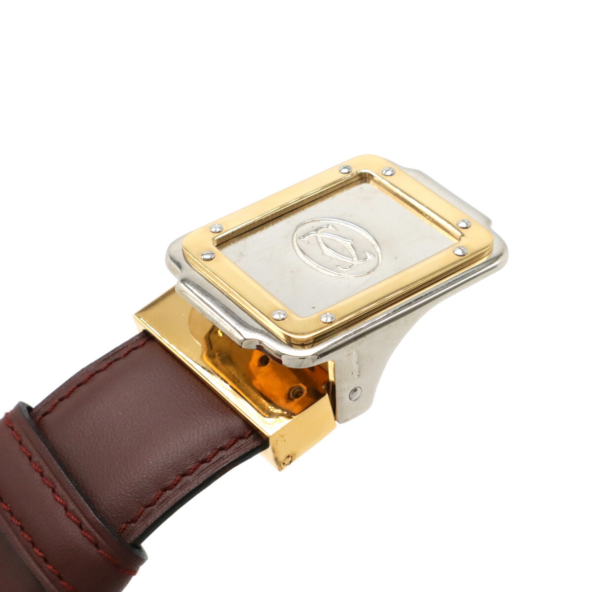 楽天市場】Cartier カルティエ サントス マスト ベルト レザー