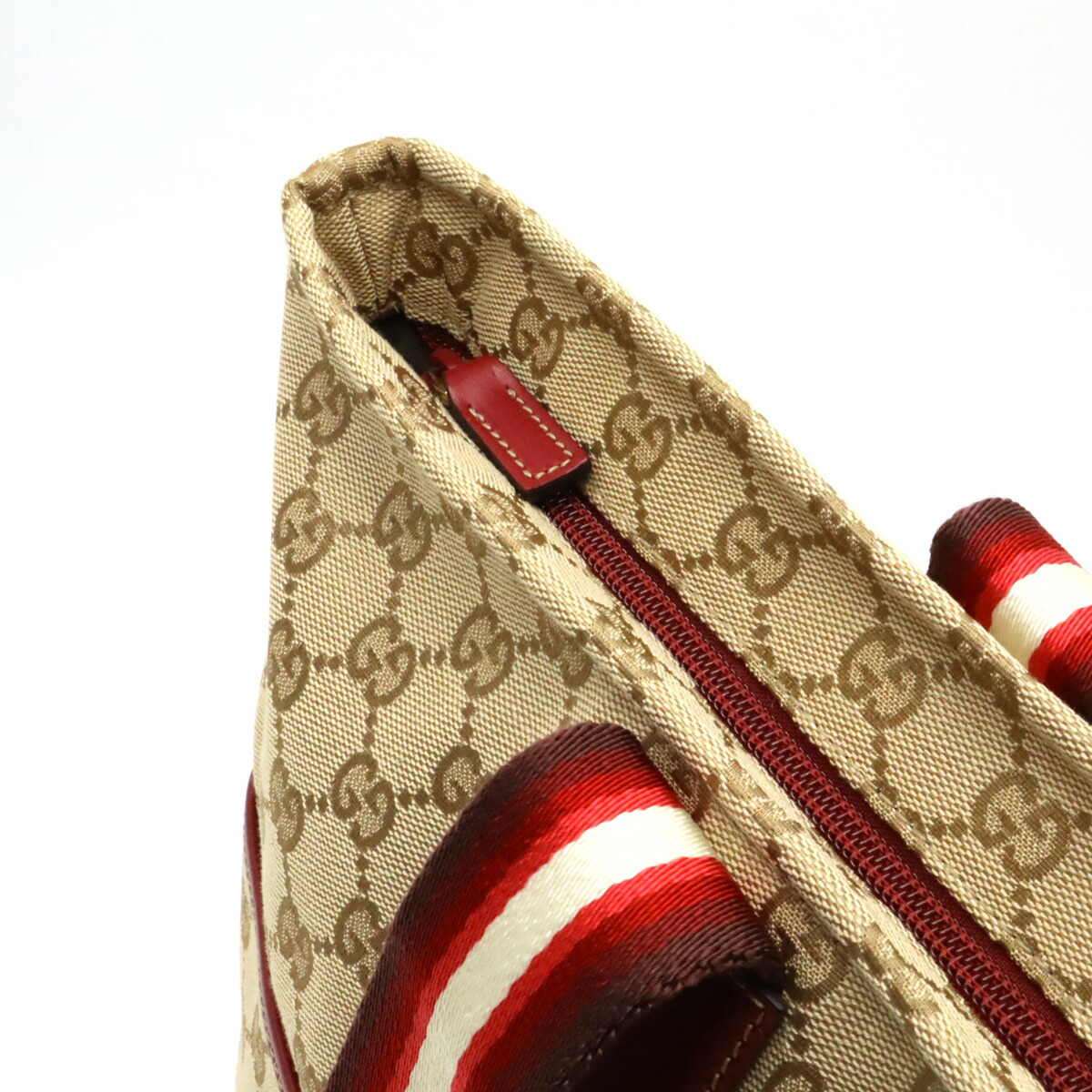 楽天市場】GUCCI グッチ GGキャンバス レザー マザーズバッグ トート