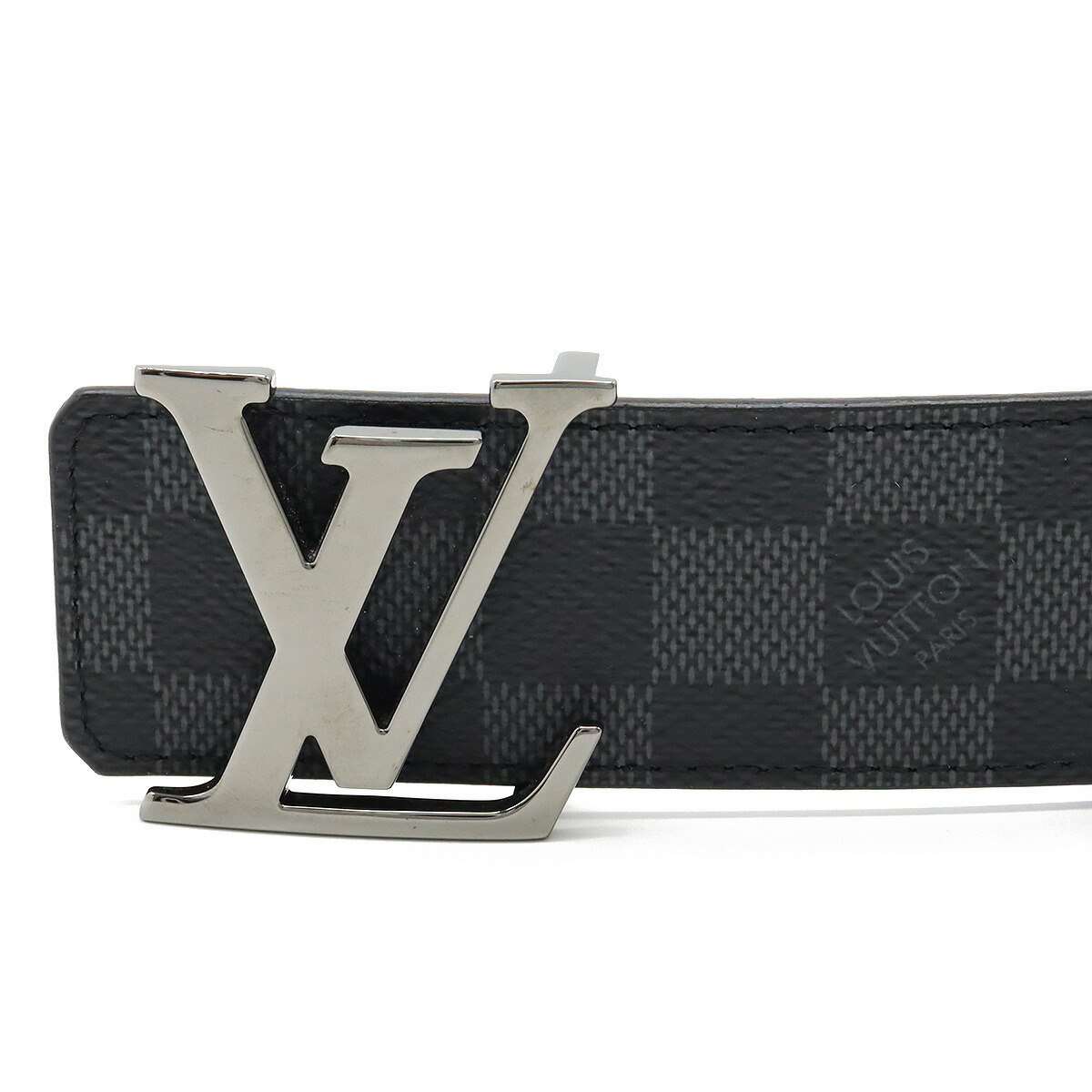 楽天市場】LOUIS VUITTON ルイ ヴィトン ダミエグラフィット ベルト LV