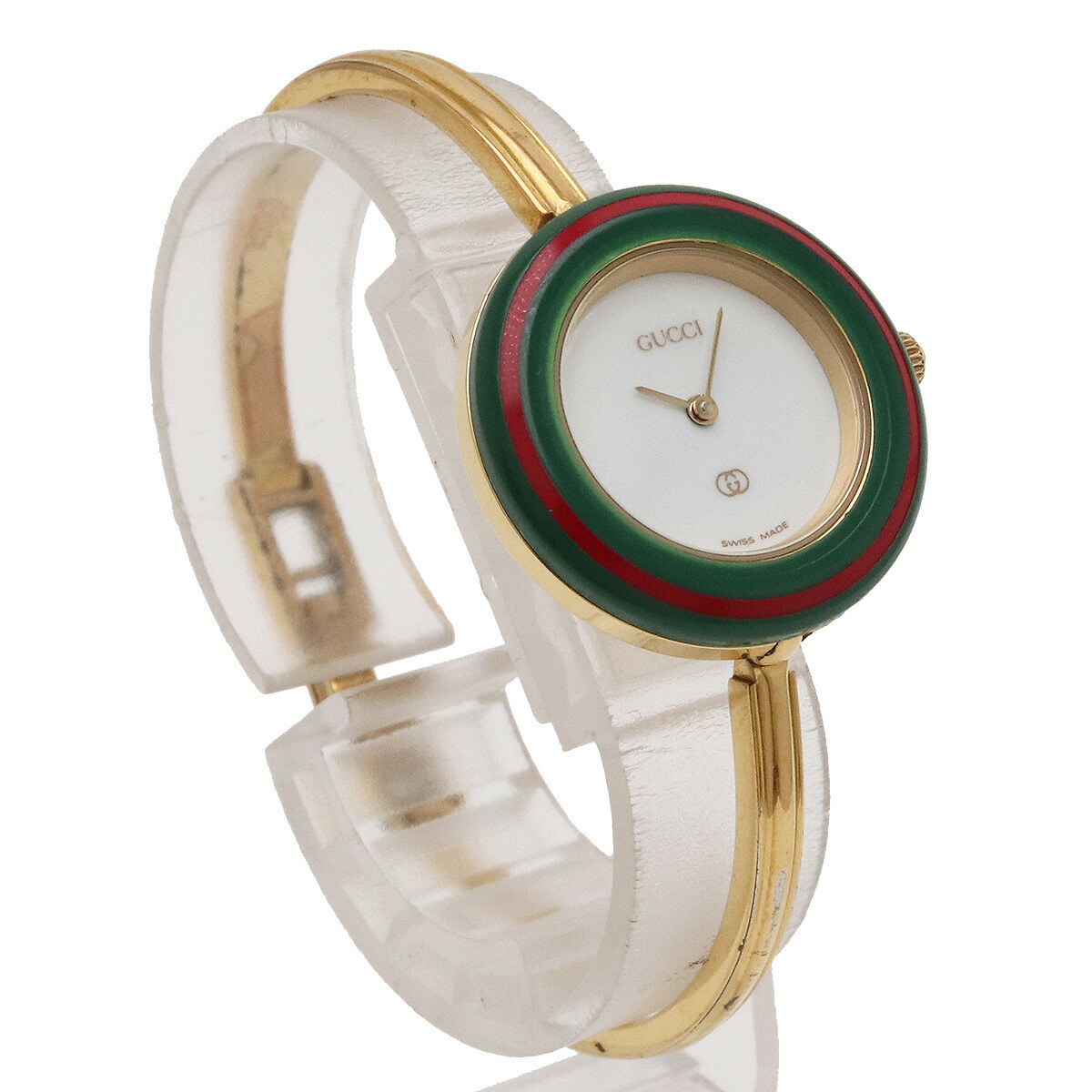 楽天市場】【ウォッチ】GUCCI グッチ チェンジベゼル ホワイト文字盤