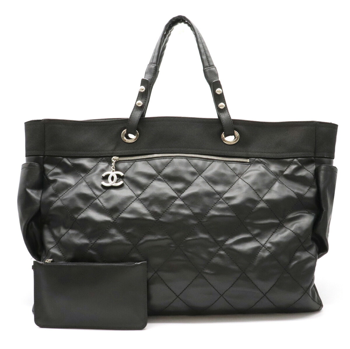 楽天市場】【バッグ】CHANEL シャネル パリビアリッツ トートTGM
