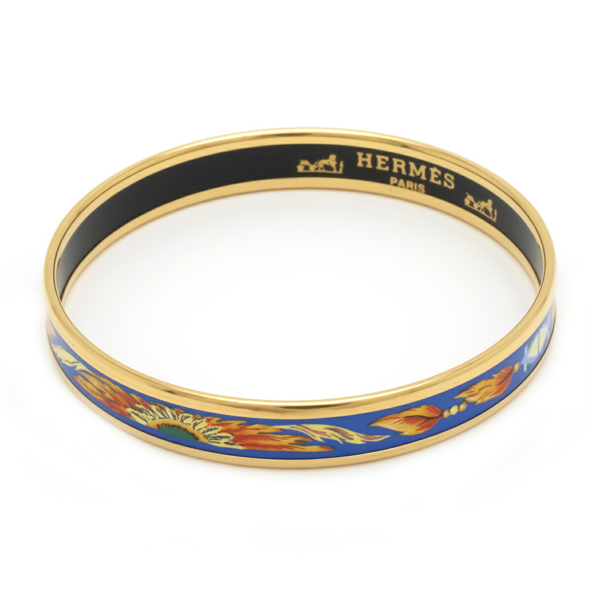 楽天市場】【ジュエリー】HERMES エルメス エマイユPM バングル
