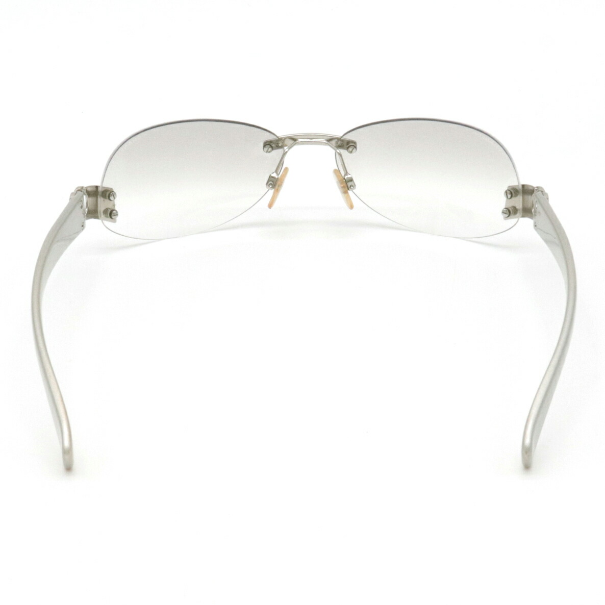 本日限定値下げ CHANEL シルバー スクエア サングラス シャネル 本日