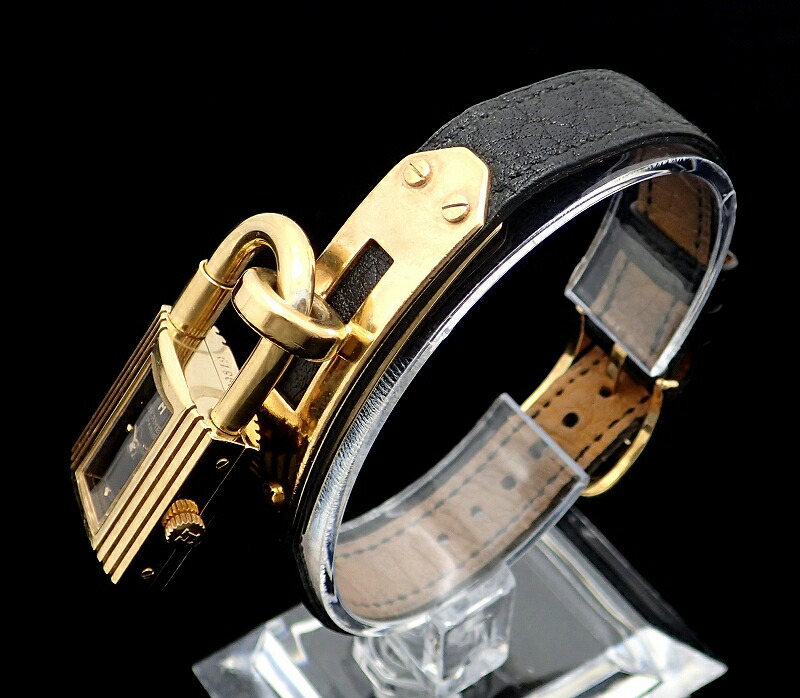 楽天市場】【ウォッチ】HERMES エルメス ケリーウォッチ ブラック文字