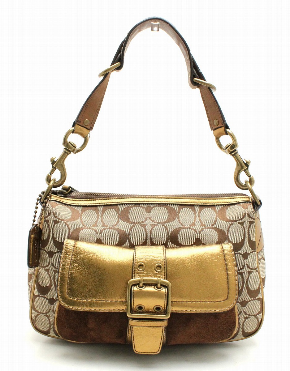 楽天市場】【バッグ】COACH コーチ シグネチャー ショルダーバッグ