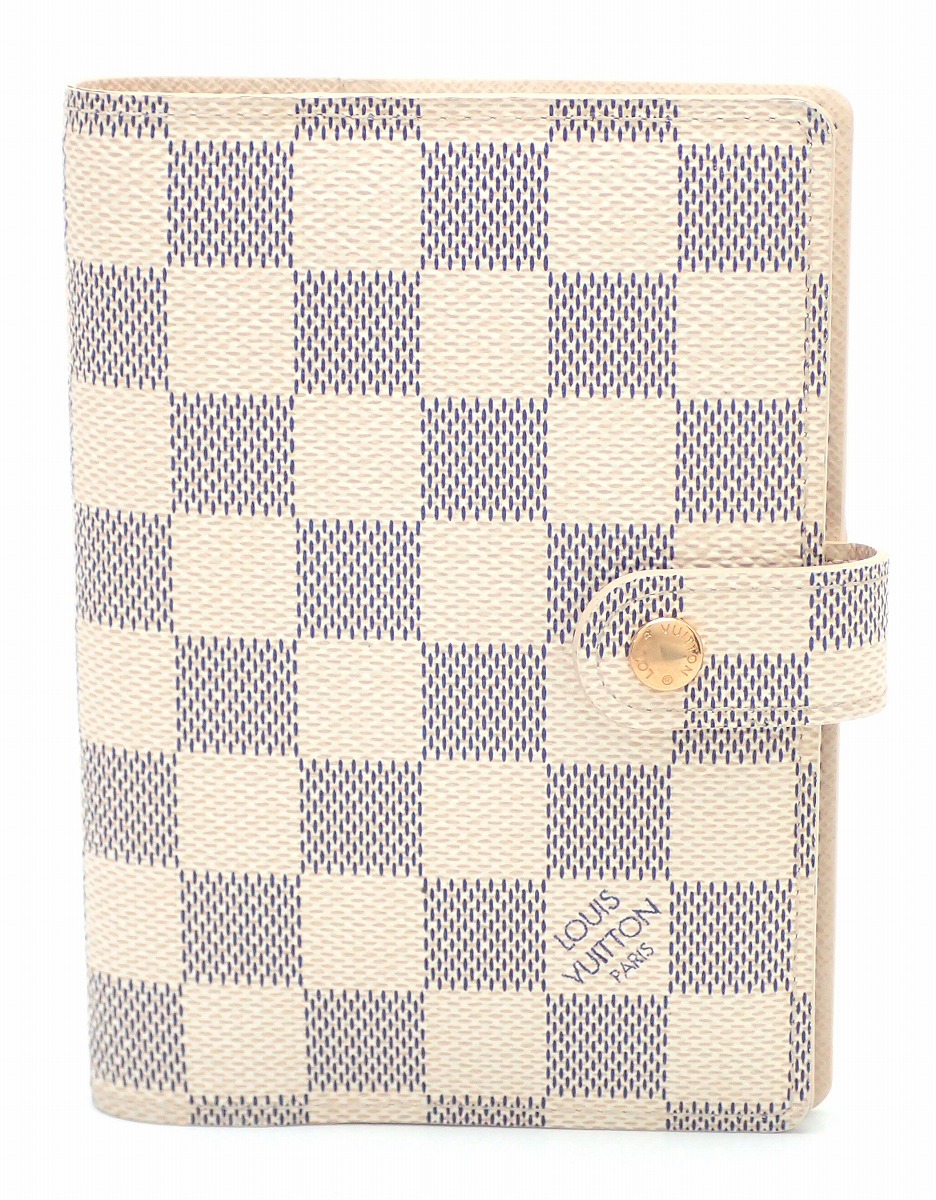 楽天市場】LOUIS VUITTON ルイ ヴィトン ダミエ アズール アジェンダPM
