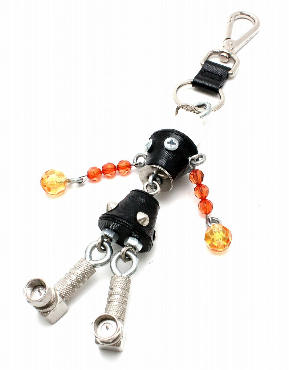 楽天市場】PRADA プラダ ロボット エドワード チャーム キーホルダー