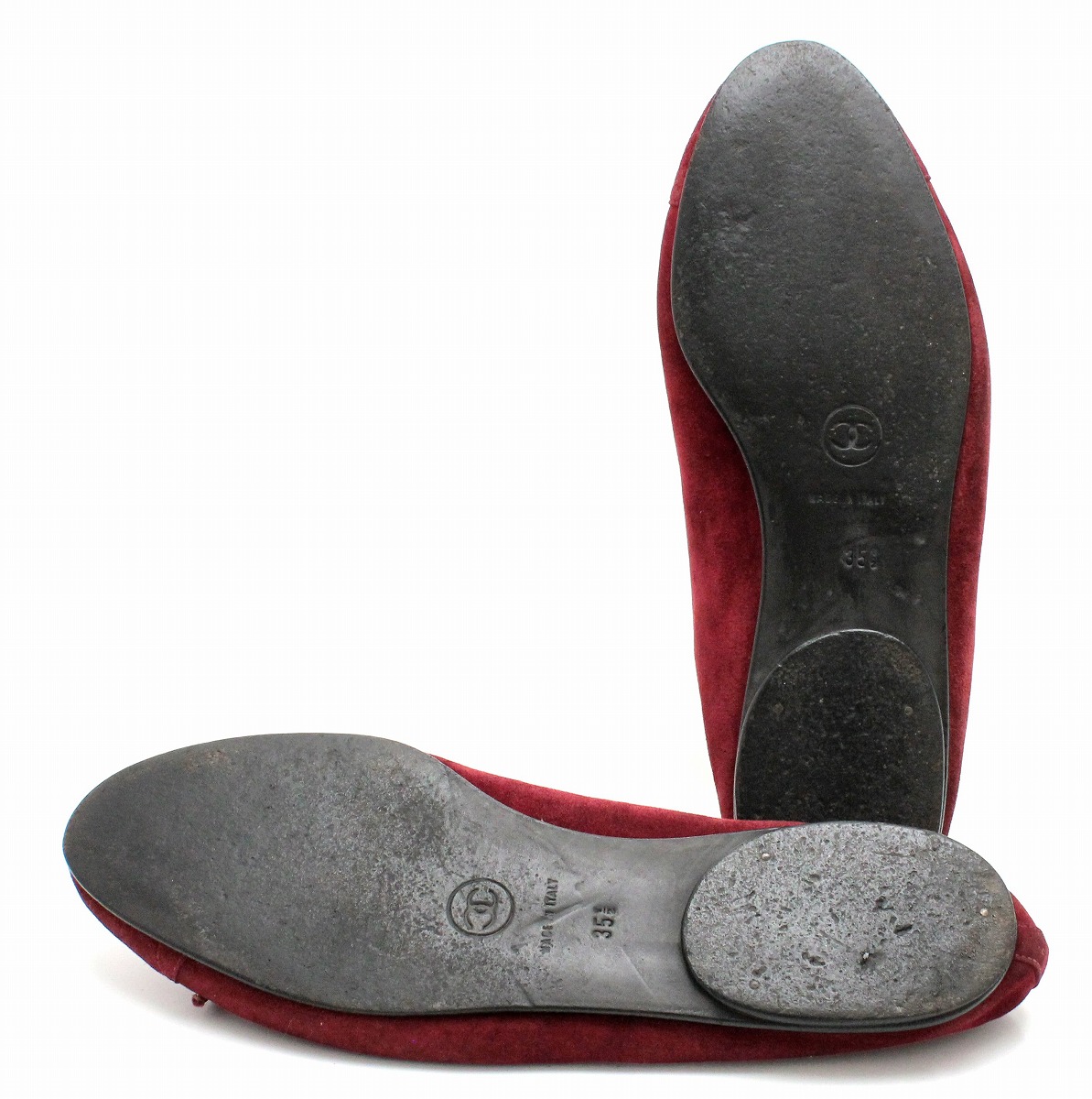 楽天市場】【靴】CHANEL シャネル バレエシューズ フラットパンプス