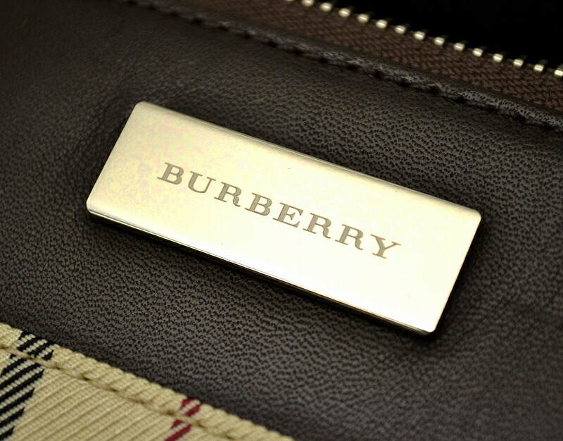 楽天市場】【バッグ】BURBERRY バーバリー ハンドバッグ 筒型