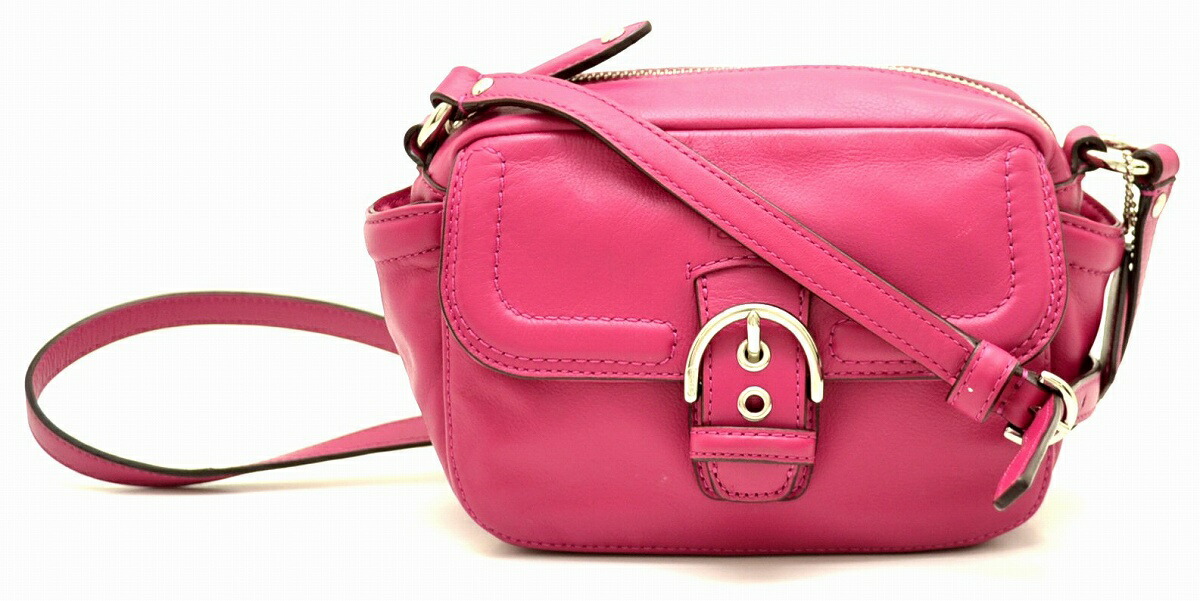 楽天市場】【バッグ】COACH コーチ レザー ショルダーバッグ 斜め掛け