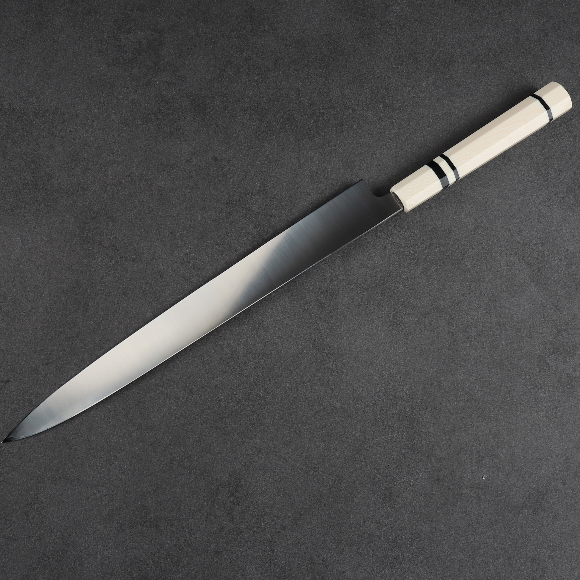 楽天市場】左利き用 柳刃包丁 尺一（刃渡り330mm）普通表面仕上げ 本刃