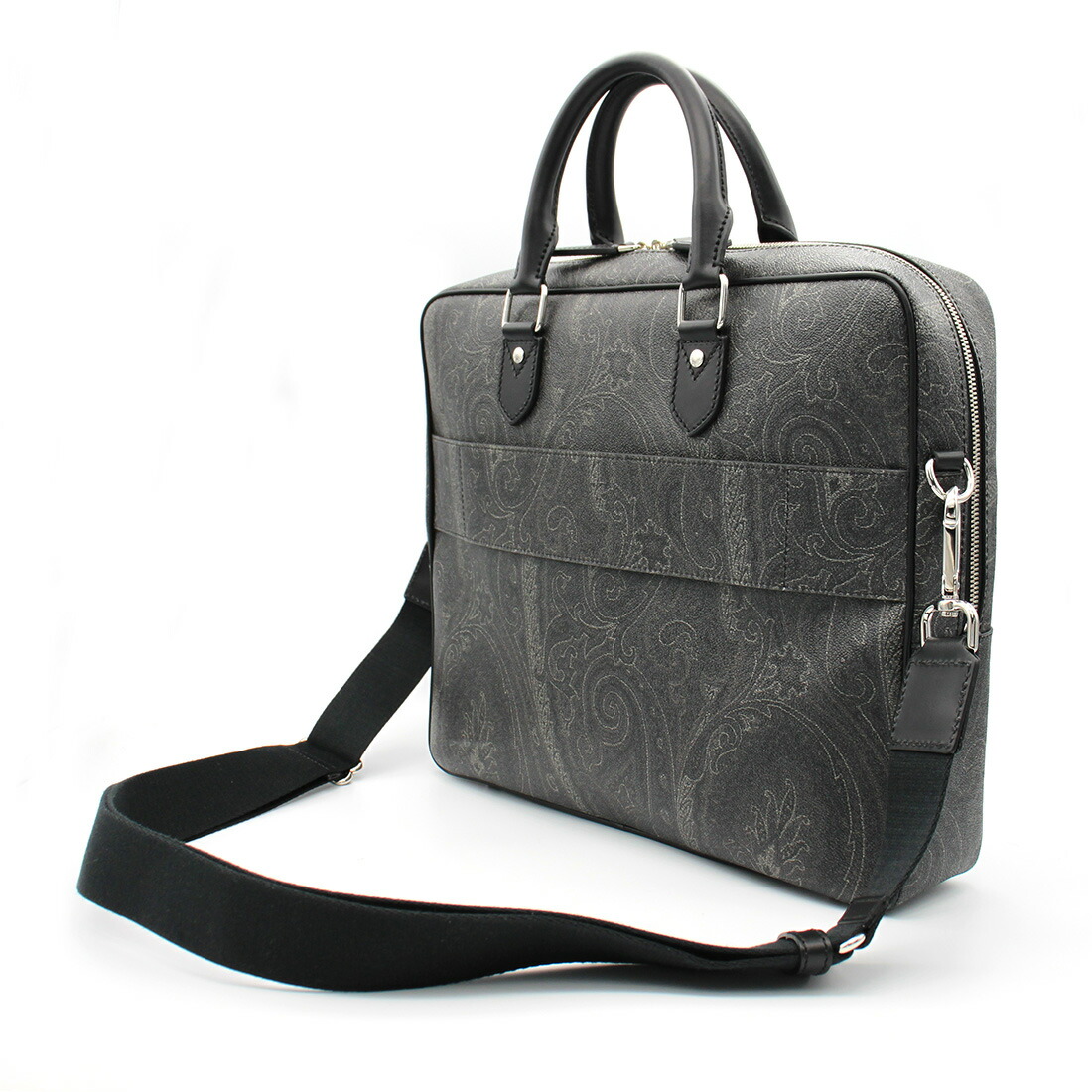 楽天市場】ETRO (エトロ) 0H763 8007 0001 ブラック ペイズリー柄