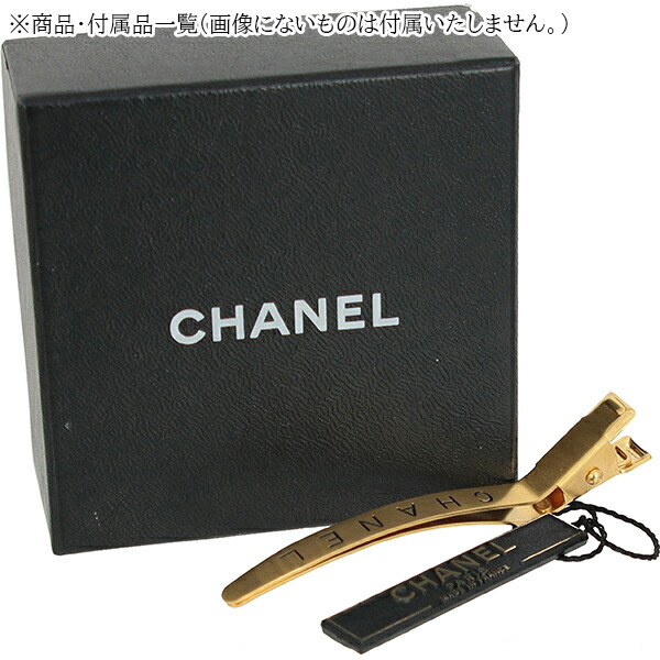 楽天市場】【ヴィンテージ】 シャネル ヘアクリップ CHANELロゴ