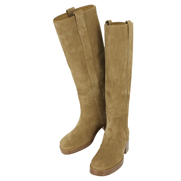 楽天市場】【新品】 エルメス ブーツ 35サイズ 約22.5cm ホース ヴォー