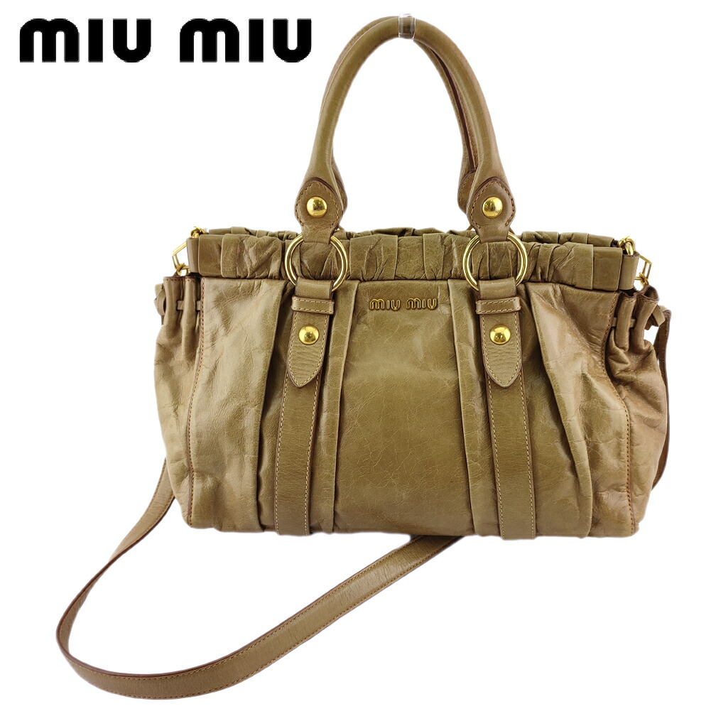 楽天市場】【SPECIAL SALE☆24％OFFクーポン】ミュウミュウ MIUMIU