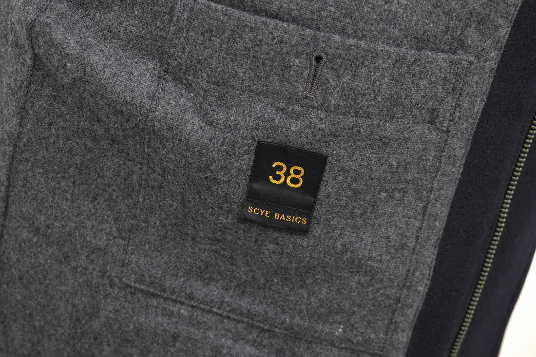 楽天市場】Scye ダッフルコート サイ BASICS フード付き 【中古
