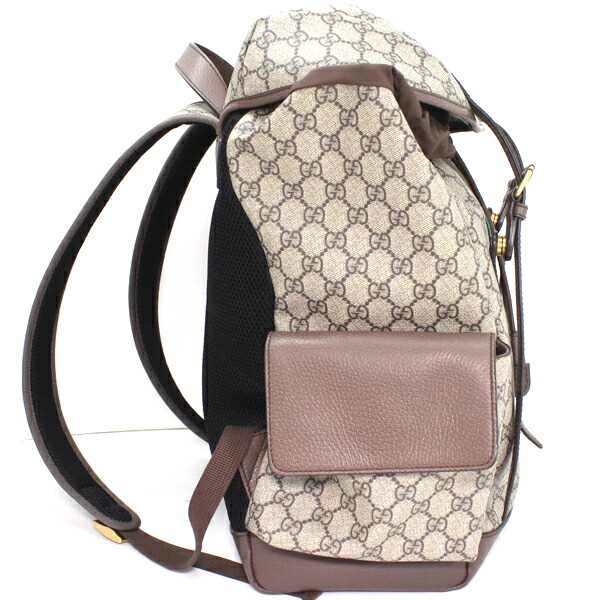 楽天市場】グッチ バックパック オフディア GG スプリーム キャンバス