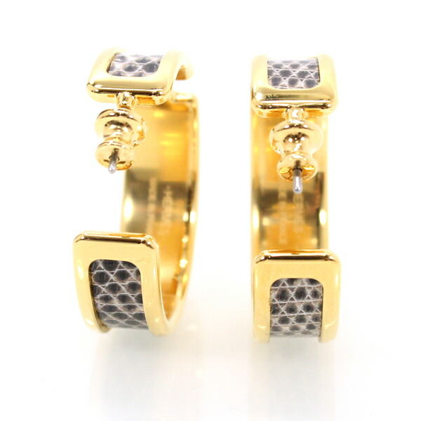 楽天市場】エルメス ピアス オランプ イエローゴールド オンブレ