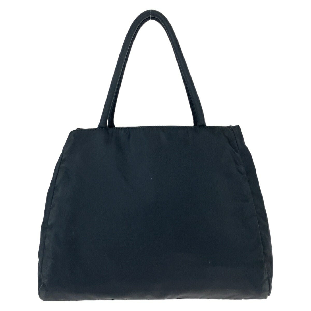 楽天市場】美品 PRADA プラダ テスート 三角ロゴプレート ブラック 黒