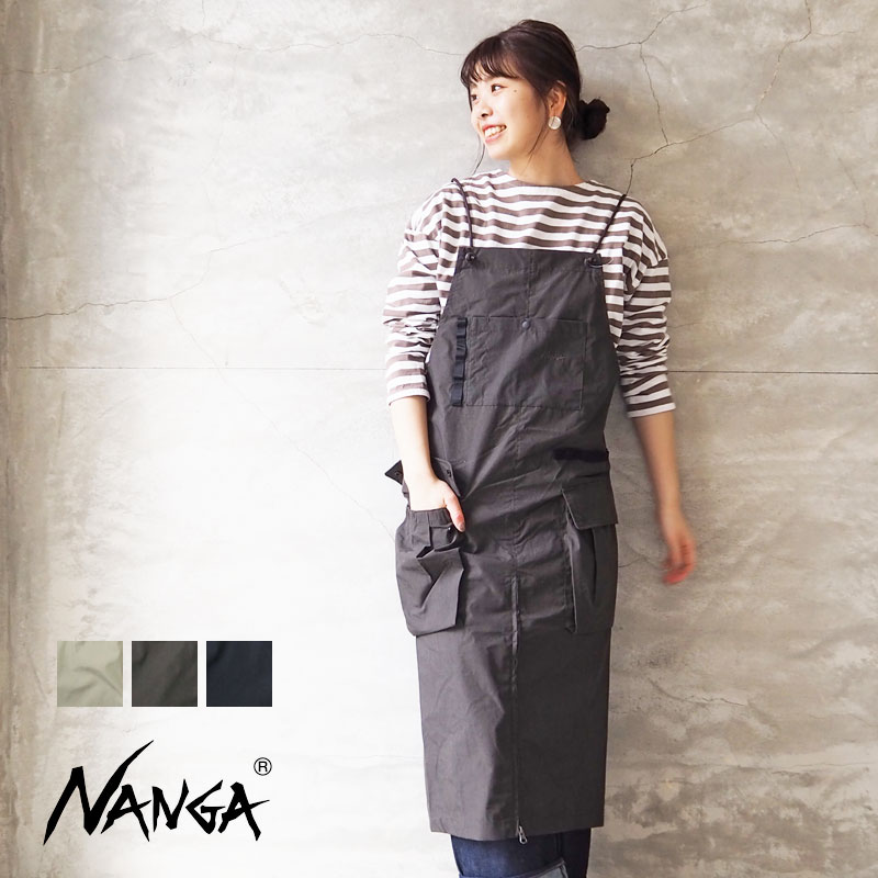 楽天市場】NANGA ナンガ エプロン TAKIBI FIELD APRON N1ta 難燃 難燃