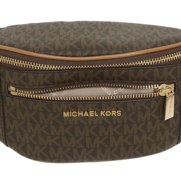 MICHAEL KORS ボディバッグ ウエストポーチ ブラウン 2025年最新