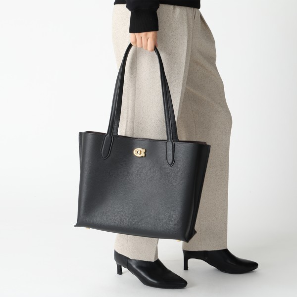 楽天市場】コーチ バッグ トートバッグ ブラック レディース COACH