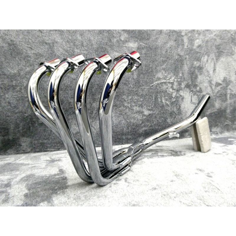 楽天市場】ゼファー400 マフラー 豪 左出し メッキ 50．8π