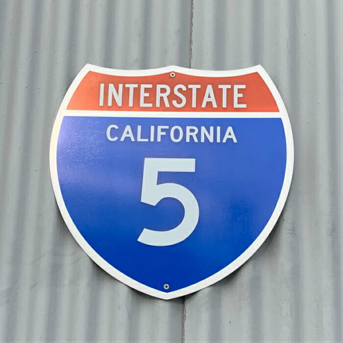 楽天市場】プリント 看板 ハイウェイ標識 プレート 40cm アルミ 屋外