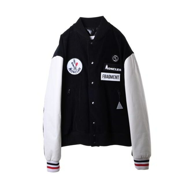 楽天市場】MONCLER × FRAGMENT SVEN ダウン スタジャン 2 ブラック