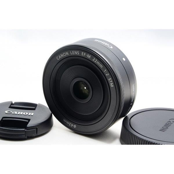 楽天市場】【中古】キヤノン Canon EF-M 22mm F2 STM 美品 ブラック