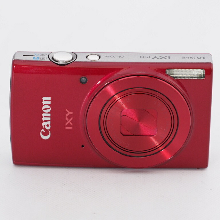 楽天市場】Canon キヤノン コンパクトデジタルカメラ IXY 190 レッド