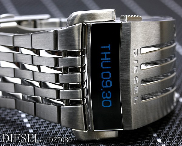 楽天市場】ディーゼル DIESEL 腕時計 LED デジタル 近未来型モデル