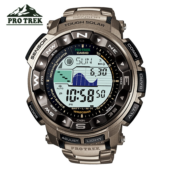 楽天市場】【カシオ・腕時計】プロトレック 電波ソーラー カシオ 電波